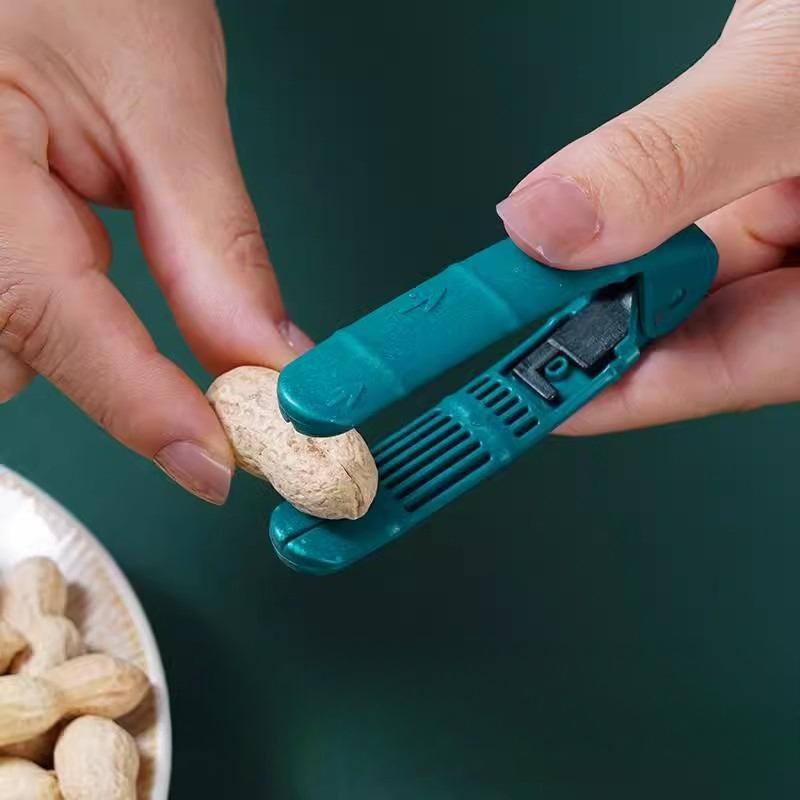 

Орехокол Клещи Зажим Очиститель арахисовой скорлупы Открыватель арахиса Кухонный пластиковый зажим для арахиса Очиститель скорлупы грецкого ореха Фисташки Семечки подсолнуха