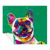 French Bulldog Dog Cute Ultra-Soft Flannel Printed Blanket Velvet Plush Throw Blanket Nap Cover High Quality Home Use Sofa Decor