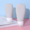Håndvask Påfyllbar Klembeholder Tomme Flasker Underfylling Tube Silikonflaske