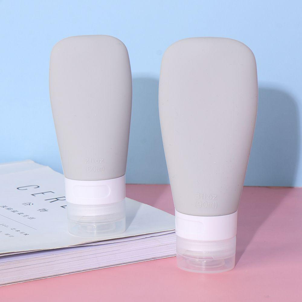 Håndvask Påfyllbar Klembeholder Tomme Flasker Underfylling Tube Silikonflaske