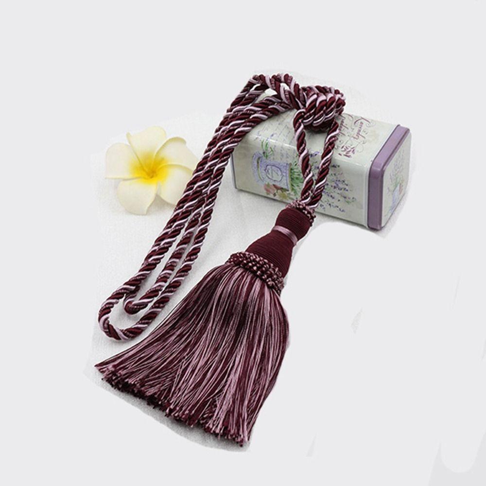 

Decoration European Style Sunblind Tieback Curtain Clip Tassel Rope Curtain Tieback Curtain Holders