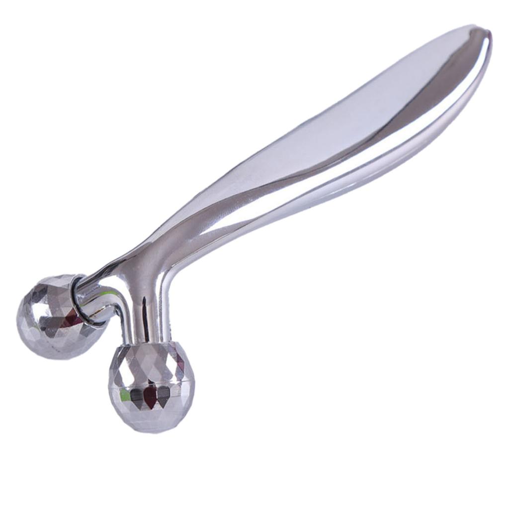 3D Roller Face Massager Y Shape 360 Rotate Thin Body Slimming Shaping Muscles Relaxation Wrinkle Remover Facial Massager Tools