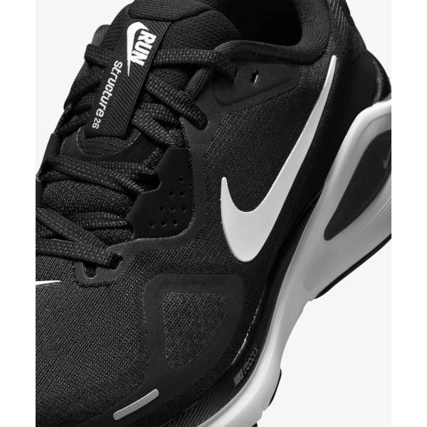 Nike Structure 26 Black White Women Sneakers Wolf-Grey Metallic-Silver HJ1101-003