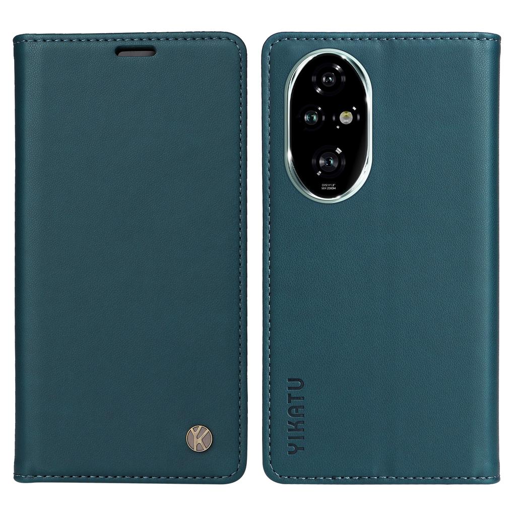 YIKATU YK-001 For Honor 200 Pro 5G PU Leather Wallet Stand Case Anti-Drop Cell Phone Cover