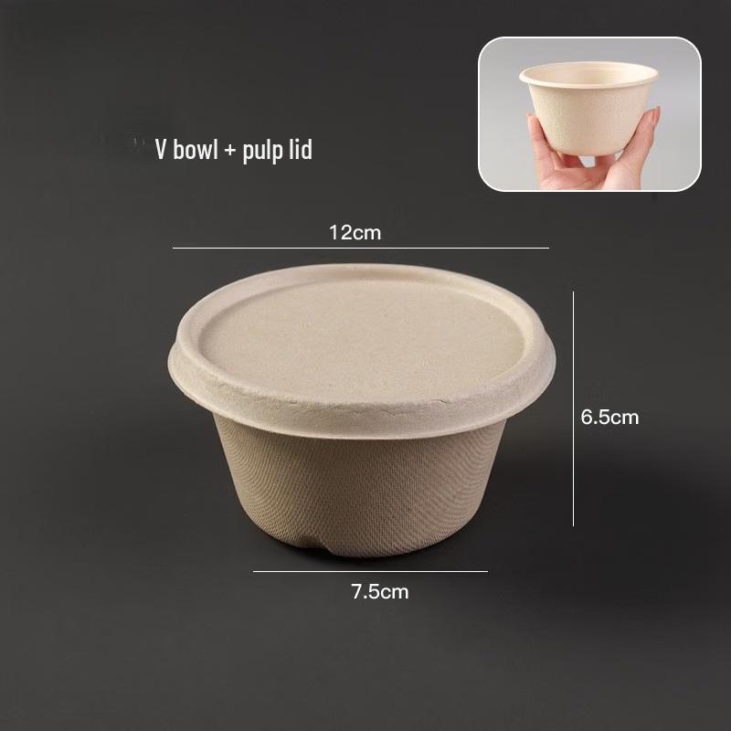 Biodegradable Disposable Paper Bowl Set