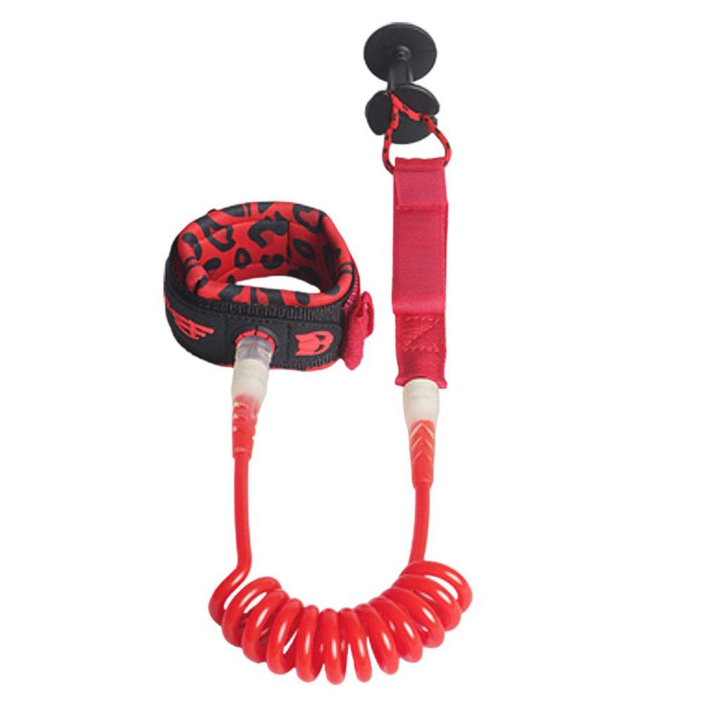 7 мм Веревка для ноги серфборда Серфинг Серф Сап Стоячие ноги Спиральный лиш Доска для весла Серф Веревка для ноги Регулируемый Серфинг Ножной лиш