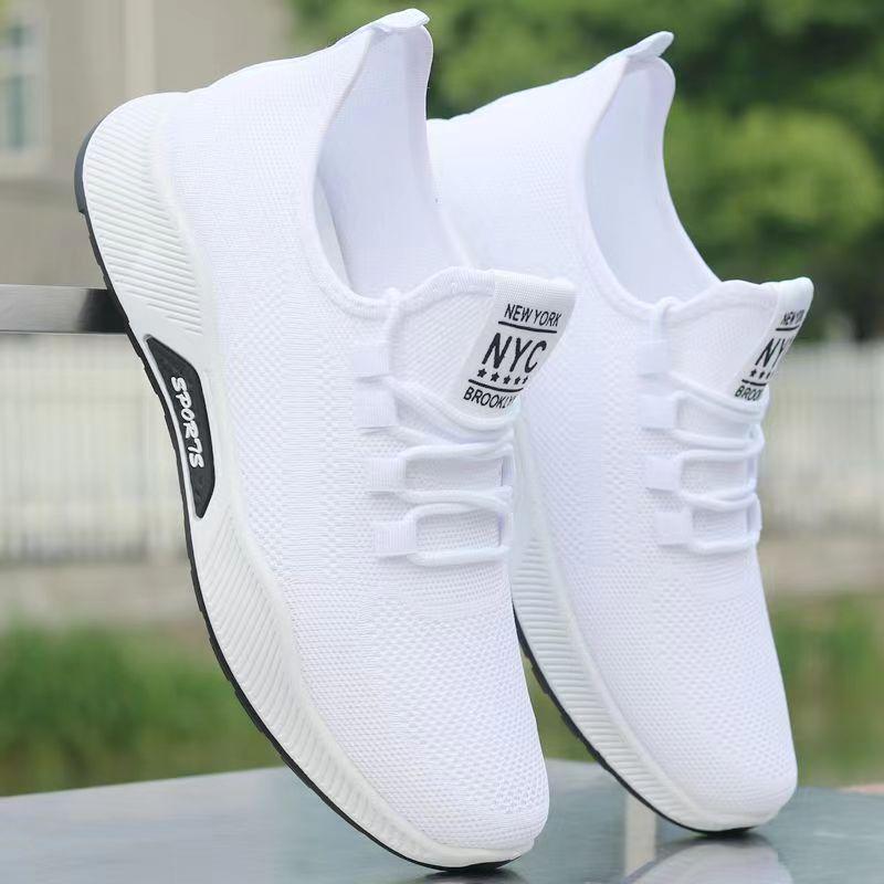 Men's Breathable Mesh Slip-On Sports Shoes - All-Match, Summer Style