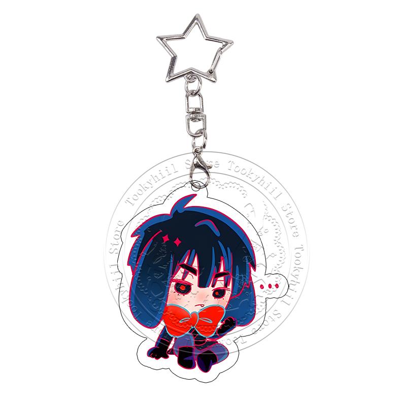Alien Stage Acrylic Keychain Set Kawaii Exquisite Student Mizi Ivan & Till Luka Keyring Bag Pendant Charms Ivan Festival Gift