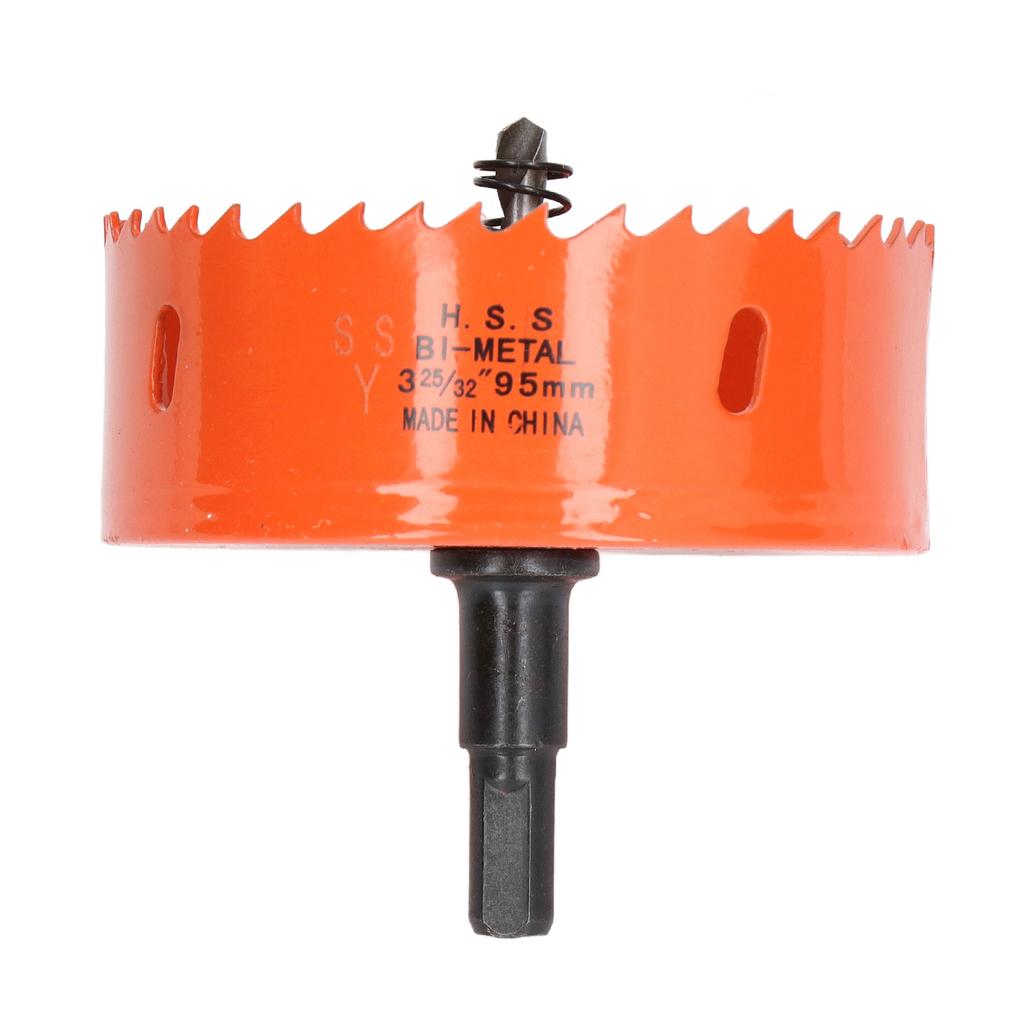 Bimetal Hole Saw HSS with Heavy Duty Arbor for Cornhole Boards Wood PVC Metal Power Drill Parts