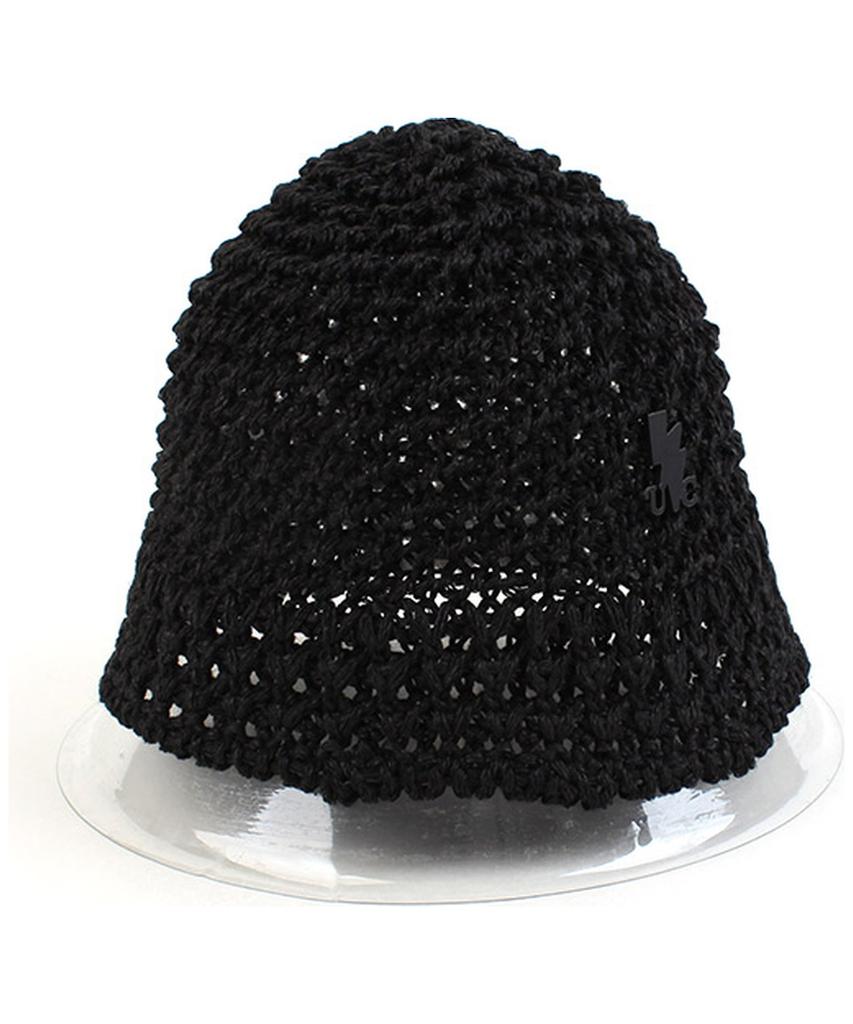 Yunibeosyeolkemiseuteuli Summer Onetone Black Bucket Hat