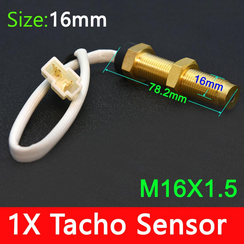 

1 Piece Diesel Engine Tachometer Sensor M16 M18 Marine Car Motor Boat Tacho meter RPM gauge REV Counter 12V/24V