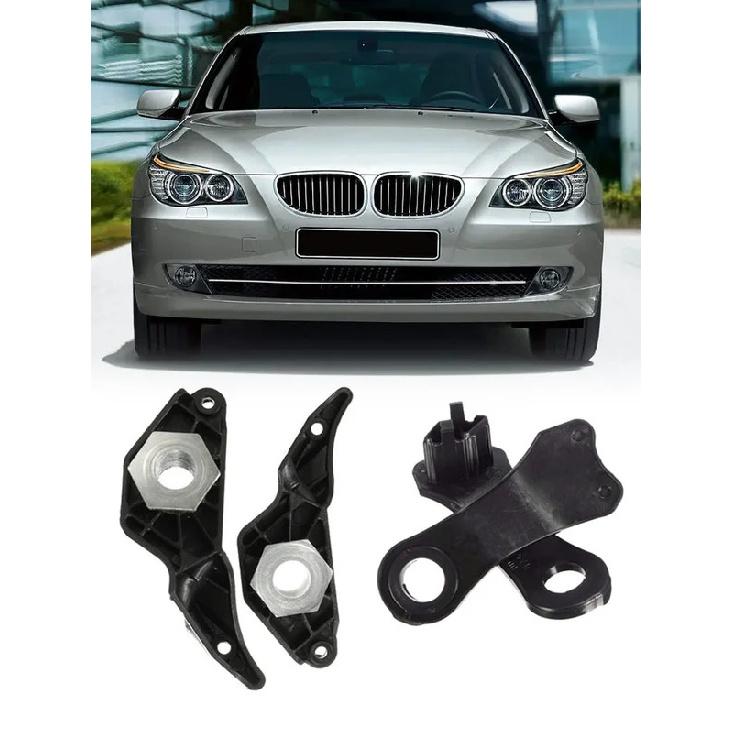 4pc Car Front Headlight Repair Kit Bracket Clips Car Headlamp Repair Fixed Clip Replacement Accessories for BMW 5 Series E60 E61