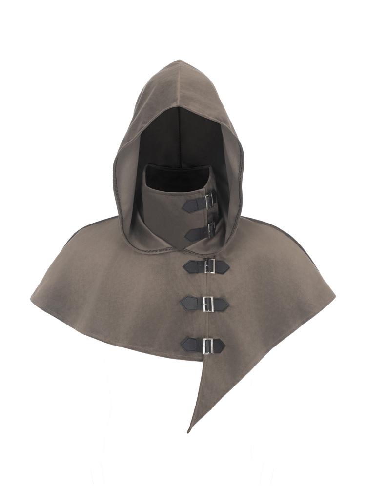 Mittelalterliche Kapuzenmantel-Kluft für Mönch, Zauberer oder Priester Cosplay