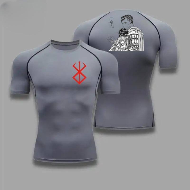 Fitness Sportswear Teenagers Tshirt GutaGriffith Graphic Tops Tight Training Clothes Boys Compression Running Basketball Clothes