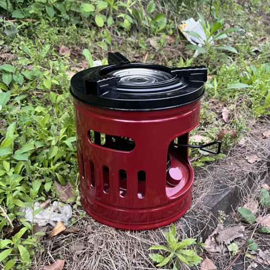 Yousheng Tragbarer Petroleumkocher, leicht, 10 Dochte, Campingkocher, Heizung, Outdoor-Kochen, Grillen, Picknick, Camping, Wandern, Petroleumofenbrenner für 2-4 Personen