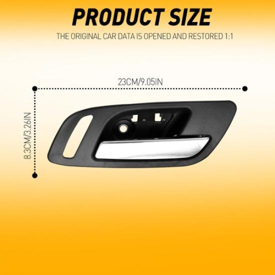 For Chevy Avalanche Interior Door Handle Front Driver Passenger Side 2007-2013 H
