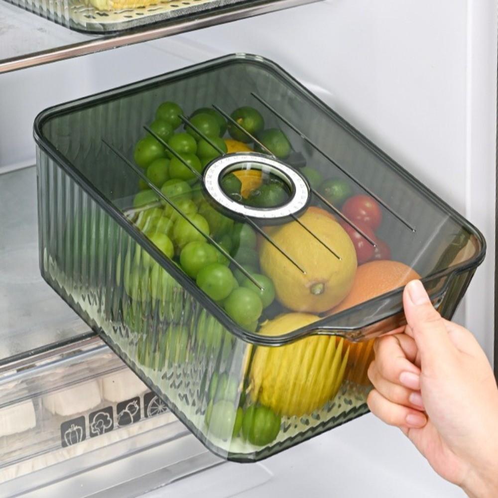 Stackable Food Storage Containers Food-Grade Kitchen Organizer Refrigerator Storage Box  Kitchen