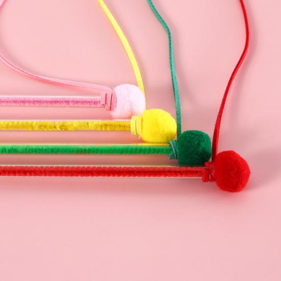 Кошачья палочка, привлекающая внимание, облегчающая давление, привлекательная мультяшная палочка для кошек, дразнящая палочка для домашних животных