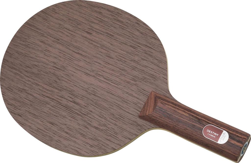 Stiga Table Tennis Shakehand Destiny and 1602260337 Racket, Carbon, Straight, Stable, Powerful, Spinning,