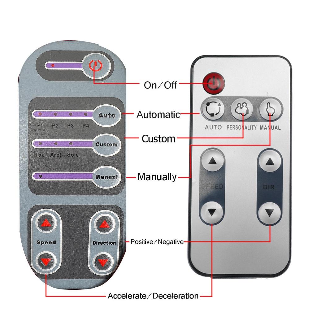 220V Electric Heating Foot Body Massager 3 Gears Reflexology Calf Leg Pain Relief Relax Relaxation Kneading Roller Vibrator Machine