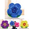 Elegant Romantic Flower Shape Cushion With Bright Colors And Soft Plush Material