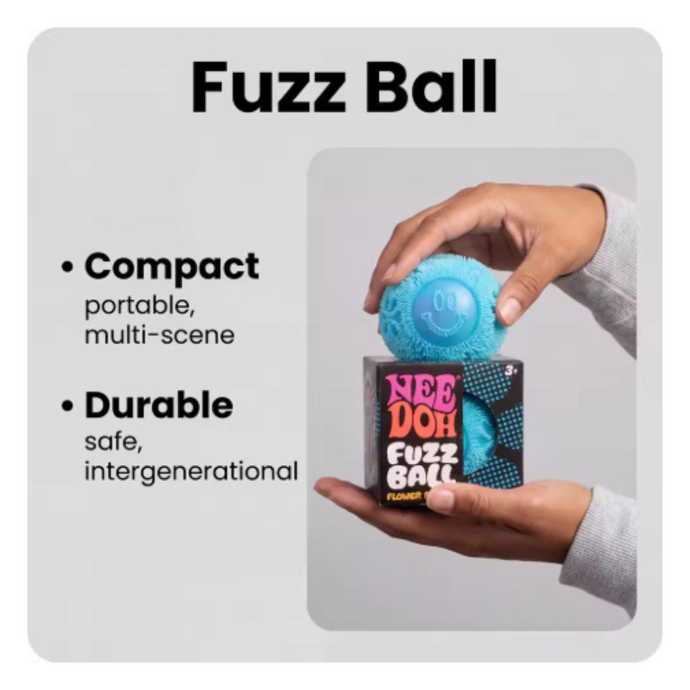 2026 Kawaii Nee Doh Fuzz Ball Stress Ball Soft Fluffy Squeeze Toys  Playsetss Anti-Anxiety Squishy Ball Portable Office Relaxing Gift Present