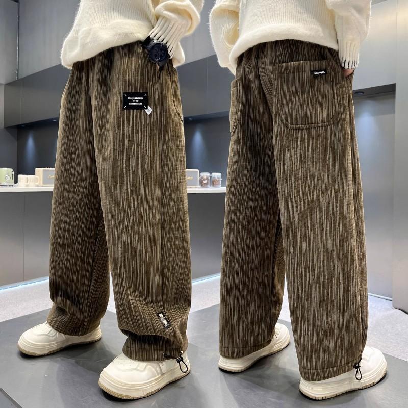 Boys’ Trousers: New Autumn/Winter Collection – Casual Trousers for Older Children, Children’s Straight-Leg Trousers, Corduroy Trousers