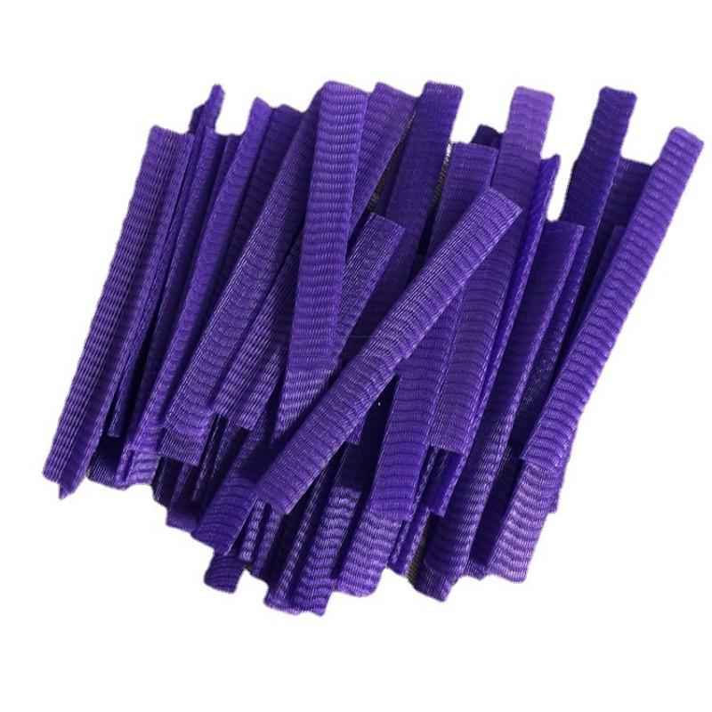 50 Pcs/ Bag  Colorful Makeup Brushes Mesh Protector Cover Beauty Elastic Mesh Protective Net Kits