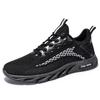Scarpe da Papà con Superficie in Mesh Traspirante Primaverile e Cuscino d'Aria, Scarpe da Corsa Leggere da Studente Maschio, Scarpe Sportive Casual