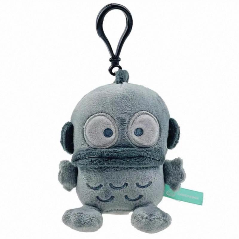 Fashion Sanrio Carbon Black Collection Backpack Pendant Plush Hangyodon Backpack Pendant My Melody Cinnamoroll Cotton Charm Gifts Kuromi