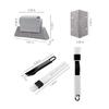 Window Groove Cleaning Brush Set Magic Window Track Cleaning Tools, Tile Lines Brush, Window Blind Duster