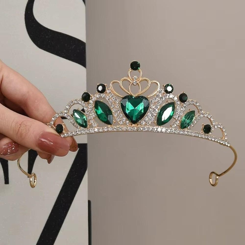 1Pcs Shining Bride Princess Tiara Hair Crown Crown Hair Accessory Bridal Hair Accessories