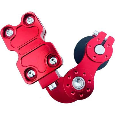 Motorrad-Kettenspanner, Aluminiumlegierung, Regler, Rad, Kettenspanner, Rollenwerkzeuge, modifiziert