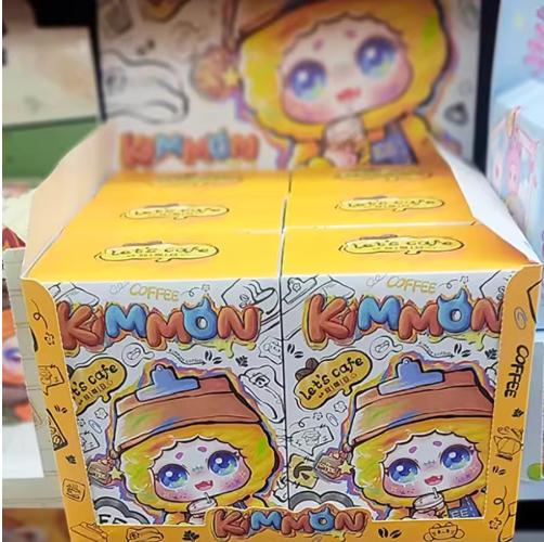

Новий Kimmon Les S Cafe-Coffee Day Series Сліпий Бокс Каваї Орнамент Плюшева Лялька Підвіска для Сумки Таємничі Коробки Різдвяні Дитячі Подарунки
