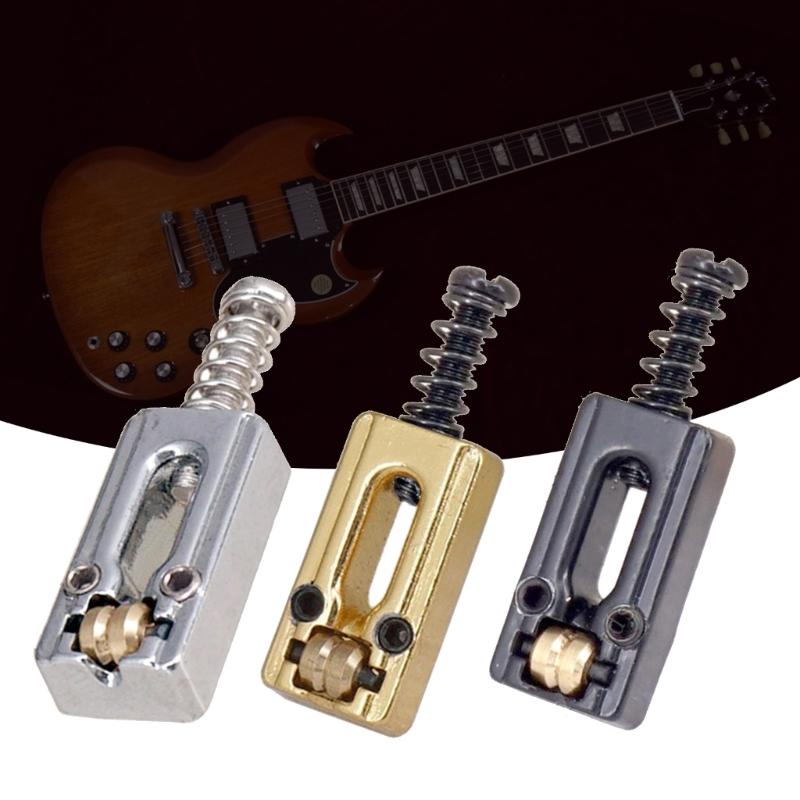 6 Pcs Guitar Bridge Roller Saddles Replacement Tremolo Bridges Saddle Electric Guitar Accessories Easy To Install