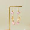 Pearl Rhinestone Dangle Earrings Exaggerated Shell Drop Earrings Starfish Stud Earrings  Beach