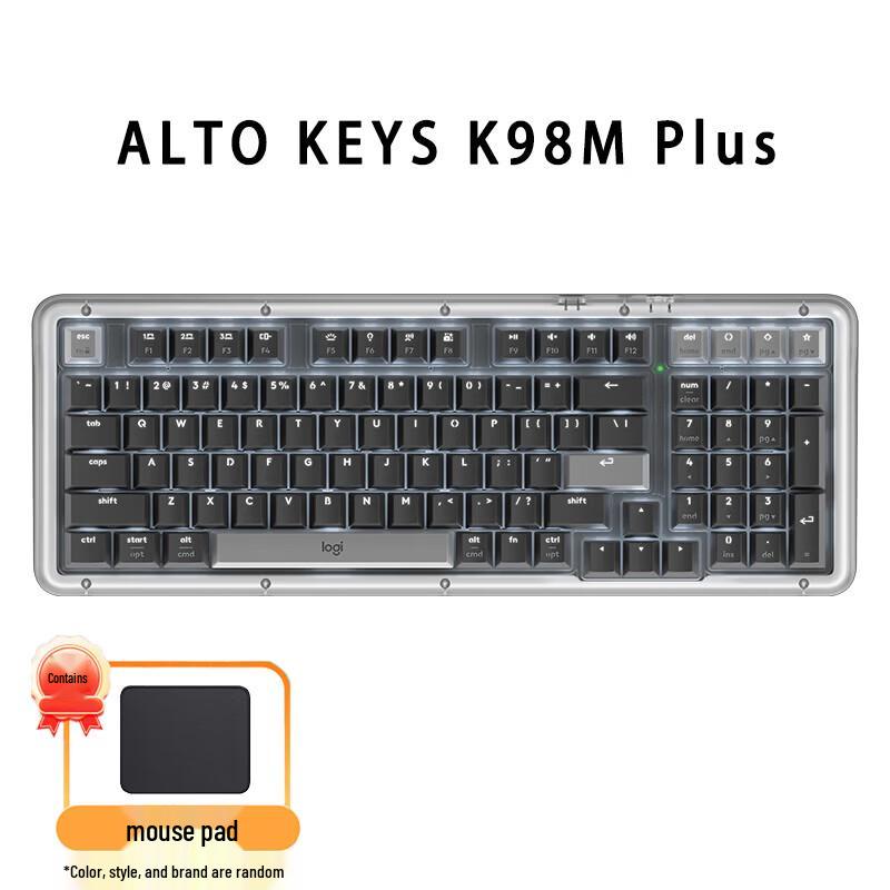 Logitech ALTO KEYS K98M Plus Custom Wireless Mechanical Keyboard