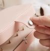 Fashion Travel Leather Jewelry Storage Box Case Holder Earring Necklace Organizer Portable