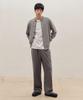 AGOD Wide Banding Slacks [Gray]