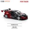 POP RACE 1:64 Toyota GR86 PANDEM ADVAN Alloy Car Model Vehicle Collection Ornament