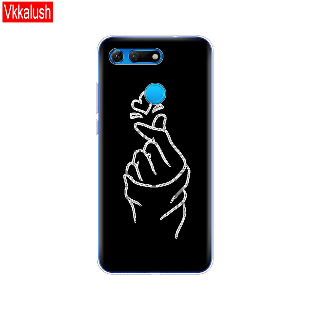 Silikonhülle für Huawei Honor View 20 V20 Hülle TPU Funda Weiche Silikonhülle für Honor V20 Capa Niedliches Tiermuster