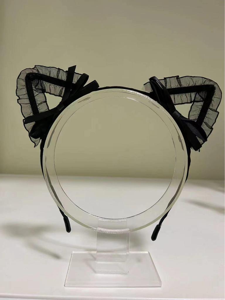 Set Lenjerie Milian Temptation: Mască de ochi din dantelă, Curea lanț de câine, Pălărie de poliție și Jucării amuzante pentru urechi