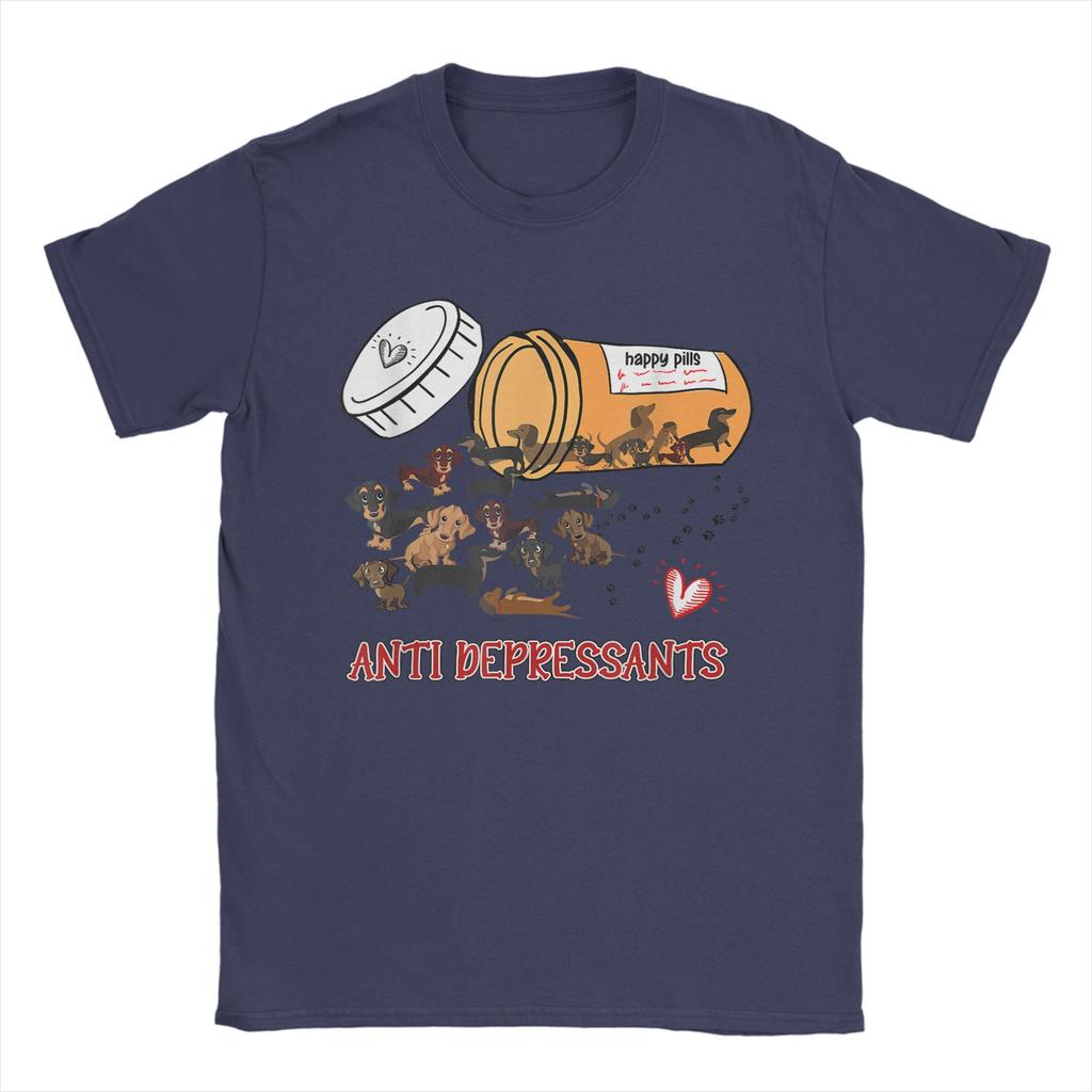 Vintage Wiener Dog Sausage Puppy Lover Dachshund T-Shirt Men O Neck 100% Cotton T Shirts  Short Sleeve Tees Plus Size Tops