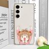Cute C-Cardcaptor Sakura-s For Samsung Galaxy A52 A12 A51 S21 Edge S22ULTRA S23 S20LITE Plus Ultra Transparent Cover