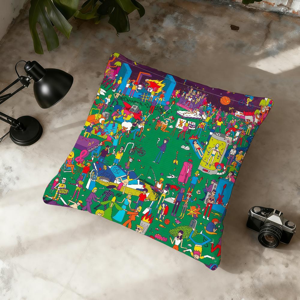 T-Thasup Hot Rapper cushion cover Home Office Convenient Nordic Simplicity Hit With Zipper Cushion Cover 30cmx30cm