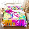 3D Print Music Game Muse Dash Bedding Set Duvet Cover Bed Set Quilt Cover Pillowcase Comforter King Queen Size Boys Adult369