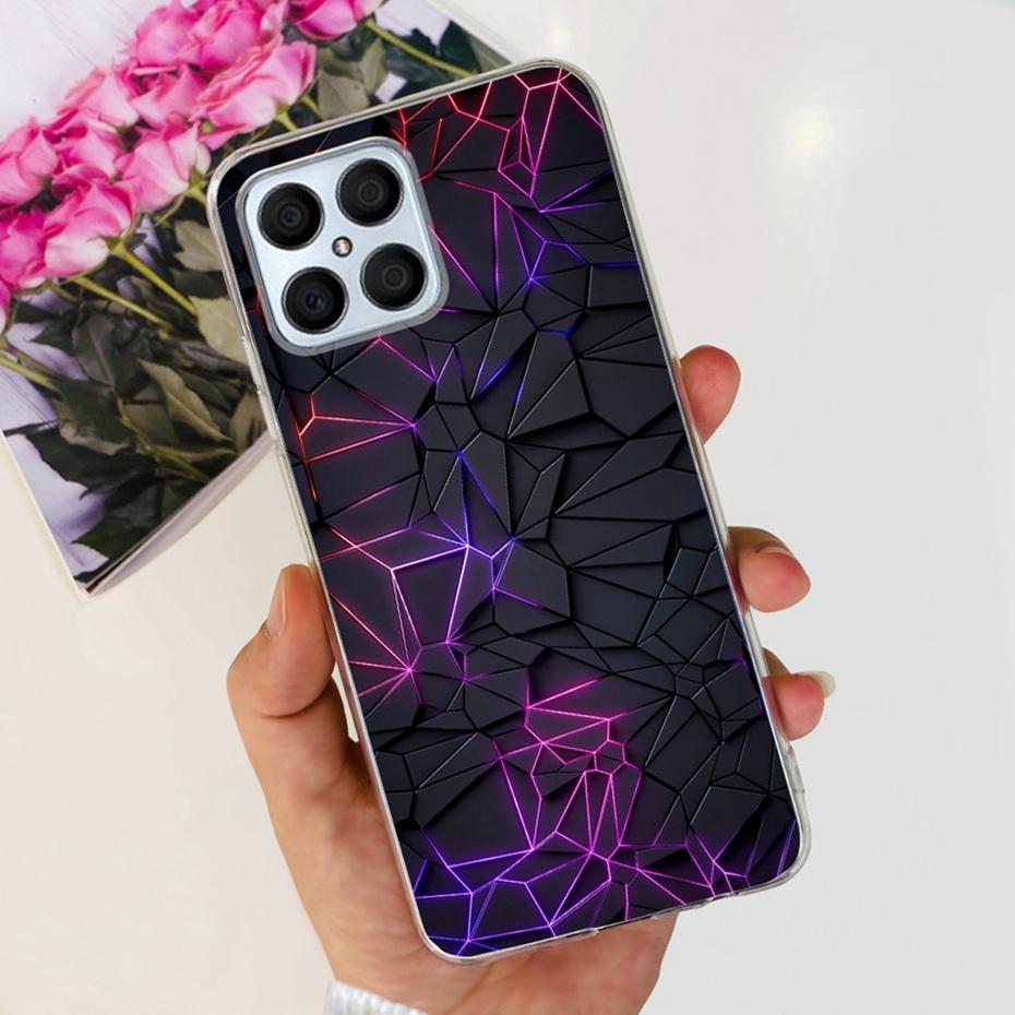 Fashion Cool Pattern Case For Honor X8 TFY-LX1 TFY-LX2 TFY-LX3 Soft Silicone TPU Back Cover For HonorX8 X 8 4G Phone Cases