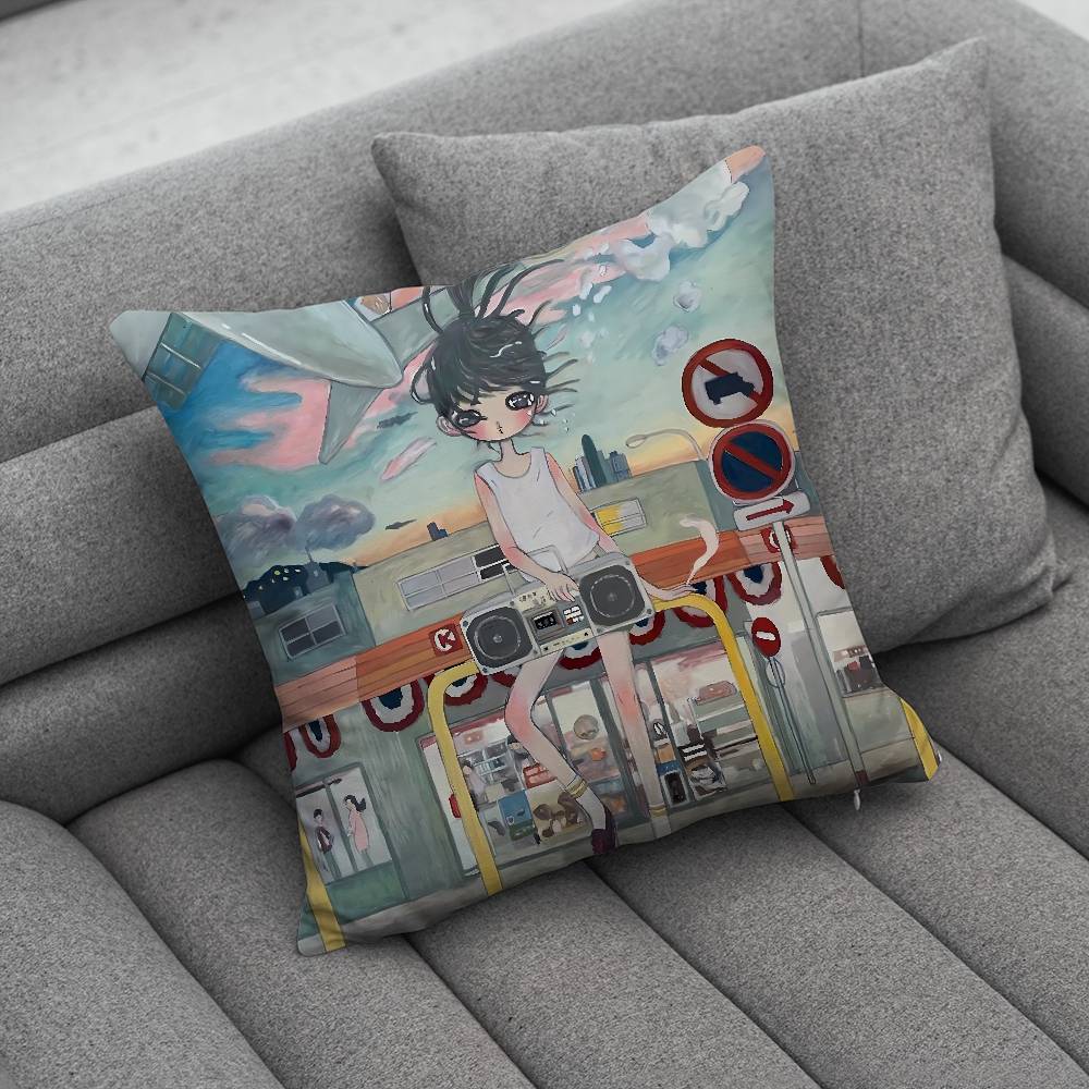 A-Aya T-Takano A-Kunst Kissenbezug Kissenbezug Zuhause Sofa Kissen Autokissen Kissenbezug Büro Kissenhülle Kissen