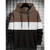 Women's Hoodies 3D Color Block Print Sweatshirts For Women Casual Fashion Simple Style Oversized Pullover Autumn and Winter Top