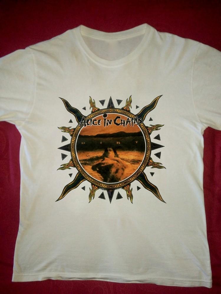 

Vintage 1992 Alice In Chains Cotton White S-234XL Men Women Classic Shirt MM1657 Unisex T-Shirt M